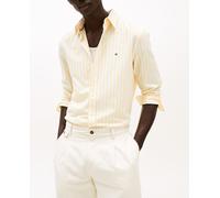 Tommy Hilfiger Tommy Hilfiger - Camisa de caballero en popelín a rayas. Amarillo Talla 5