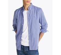 Tommy Hilfiger Camisa Hombre Flex Poplin Gingham Regular Fit, Multicolor (Wedge Blue / Optic White), S