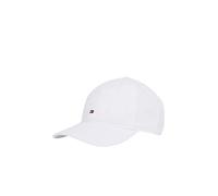 Tommy Hilfiger Gorra Hombre Flag Soft 6 Panel de algodón, Blanco (TH Optic White), Talla Única