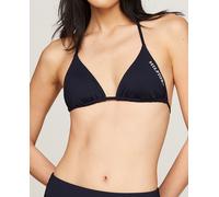 Tommy Hilfiger Tommy Hilfiger - Top bikini triangulo con maxi logo. Azul marino Talla 34