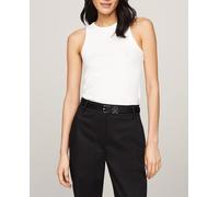 Tommy Hilfiger Tommy Hilfiger - Top de mujer entallado sin mangas. Blanco Talla 38