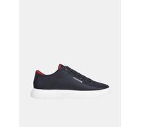 Tommy Hilfiger Zapatillas de hombre tipo casco bajas en lona. Azul marino 45