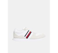 Tommy Hilfiger Runner EVO Mix ESS FM0FM04886, Zapatilla de Running Hombre, Blanco (White), 40 EU