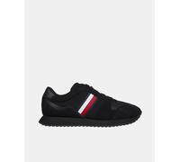 Tommy Hilfiger Runner EVO Mix ESS FM0FM04886, Zapatilla de Running Hombre, Negro (Black), 40 EU