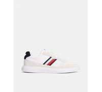 Tommy Hilfiger Tommy Hilfiger - Zapatillas hombre tipo casco bajas ultraligeras piel. Blanco Talla 45