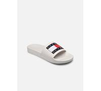 Chanclas de piscina blancas con logo de bandera de Tommy Jeans-Rosa Blanco 40