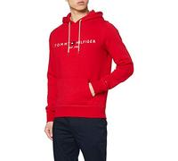 Tommy Hilfiger Tommy Logo Hoody Mw0mw11599 Sudadera con Capucha, Rojo (Primary Red), M Hombre