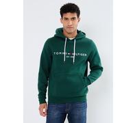 Tommy Hilfiger Sudadera Hombre Tommy Logo con Capucha, Verde (Ornamental Green), S