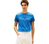 Tommy Hilfiger Tommy Logo tee MW0MW11797 S/S Camiseta para Hombre, Azul, XXL