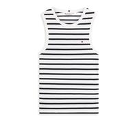 TOMMY HILFIGER Top 'CODY' navy / blanco XS navy / blanco