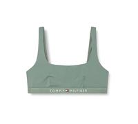 Tommy Hilfiger Top de Bikini Tipo Bralette Sin Relleno para Mujer, Multicolor (Stonewash Green), M