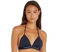 Tommy Hilfiger Top de Bikini Triangular con Relleno para Mujer, Azul (Desert Sky), XL