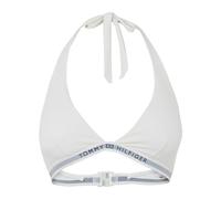 Tommy Hilfiger Top de Bikini Triangular para Mujer Relleno Extraíble, Blanco (Ivory), M