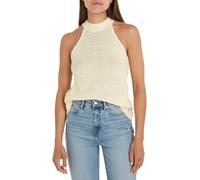 Tommy Hilfiger Top de mujer de punto cuello halter. Crudo 38 (M)