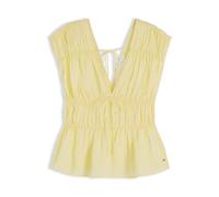 TOMMY HILFIGER Top 'Regular Fit Sleeveless Smock Blouse With' amarillo claro XS amarillo claro