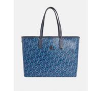 Tommy Hilfiger Bolso tote con estampado de monograma. Color Azul