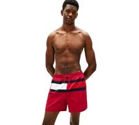 Tommy Hilfiger Traje de baño para Hombre con cordón Mediano UM0UM03474, Rojo (Jugo de Frambuesa), Talla XL