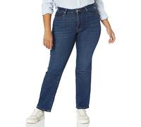 Tommy Hilfiger Tribeca Straight Denim Jeans, Lavado Residual, 12 para Mujer