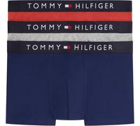 Tommy Hilfiger Tronco 3P UM0UM03900 para Hombre, Color Gris (Drk Ash/PRP Nvy/TR Rd), L
