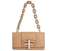 Tommy Hilfiger Turnlock Bolsa de hombro Piel 28 cm beige