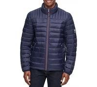 Tommy Hilfiger Ultra Loft - Chaqueta acolchada ligera y plegable para hombre (estándar y grande y alto), midnight, Large