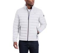 Tommy Hilfiger Ultra Loft - Chaqueta acolchada ligera y plegable para hombre (estándar y grande y alto), Color Ice, Small