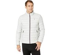 Tommy Hilfiger Ultra Loft - Chaqueta acolchada ligera y plegable para hombre (estándar y grande y alto), Color Ice, Large