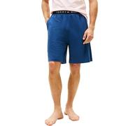 Tommy Hilfiger UM0UM03817 - Pantalón Corto de Pijama para Hombre, Color Azul (mar Egeo), Talla XL