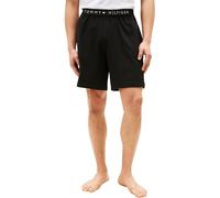 Tommy Hilfiger UM0UM03817 - Pantalones Cortos de Jersey para Hombre, Color Negro, Talla L
