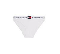 Tommy Hilfiger Braguitas tipo bikini Mujer Form Classic con logotipo en la cintura, Blanco (White), M