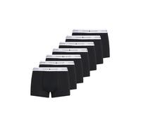 Tommy Hilfiger Calzoncillos bóxer Hombre Pack de 7 Trunks con logotipo en la cintura, Negro (Blk/Blk/Blk/Blk/Blk/Blk/Blk), L