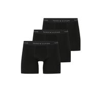 Tommy Hilfiger Calzoncillos bóxer Pack de 3 Hombre Briefs con Logotipo en la Cintura, Negro (Black/Black/Black), L