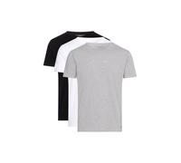 Tommy Hilfiger Underwear Camiseta gris moteado / negro / blanco L gris moteado / negro / blanco