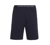 Tommy Hilfiger Hombre Pantalón de Chándal Corto Jersey Short, Azul (Desert Sky), M