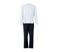 Tommy Hilfiger Underwear Pijama largo navy / azul claro / rojo cereza M EUR