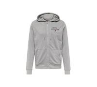 Tommy Hilfiger Underwear Sudadera con cremallera marino / gris moteado / rojo oscuro / blanco, Talla XL