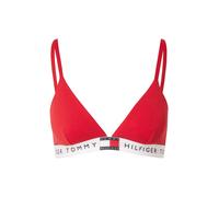 Tommy Hilfiger Sujetador Triangular Mujer con Logotipo en la Cintura, Rojo (Primary Red), XS