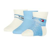 Tommy Hilfiger Unisex Baby Giftbox Classic Sock, azul claro, 19-22