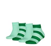 Tommy Hilfiger Unisex niños Sport Colorblock Quarter (4 unidades), verde, 27-30