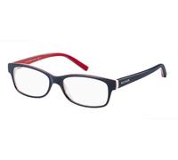 Tommy Hilfiger Unisex TH 1018 UNN Monturas ópticas Acetato Azul Redonda