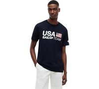 Tommy Hilfiger Us Sailgp Logo tee Mw0mw45089 Camiseta S/S Hombre (Pack de 1)