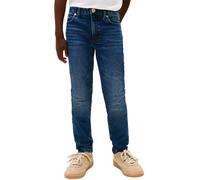 Tommy Hilfiger Jeans Rectos Oscuros para niño, KB0KB10040, Rectos, Mezclilla (Denim Dark 01), 3 años, Denim (Denim Dark 01), 3 años