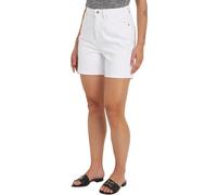 Tommy Hilfiger Vaqueros Cortos para Mujer Straight Cintura Alta, Blanco (Th Optic White), 25W