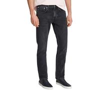 Tommy Hilfiger Vaqueros Hombre Denton Straight Leg Fit, Gris (Clark Black), 36W/36L