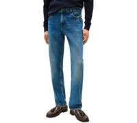 Tommy Hilfiger Vaqueros Hombre Straight Denton Talle Medio, Azul (Vista Indigo), 35W/36L