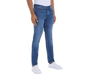 Tommy Hilfiger Vaqueros Hombre Straight Fit, Azul (Custer Indigo), 28W/32L