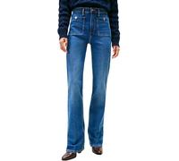 Tommy Hilfiger Vaqueros Mujer FLO Bootcut Talle Alto, Azul (FLO), 28W/28L