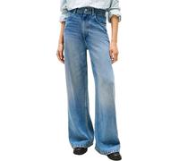 Tommy Hilfiger Vaqueros Mujer Lana Wide Leg Talle Alto, Azul (Lana), 30W/28L