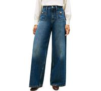 Tommy Hilfiger Dnm 70'S Wide Leg HW Ww0Ww49387 Otros Pantalones Vaqueros, Denim (Mine), 29W / 30L para Mujer
