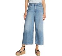 Tommy Hilfiger Vaqueros Mujer Wide Leg Cropped SIA Cintura Alta, Azul (SIA), 24W